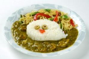 こけ丸の森カレーやきそば